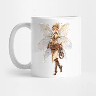 Watercolor Steampunk Fairy Girl #7 Mug